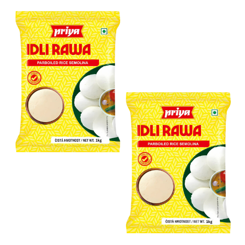 Priya Idli Rava (Bundle of 2 x 1kg)