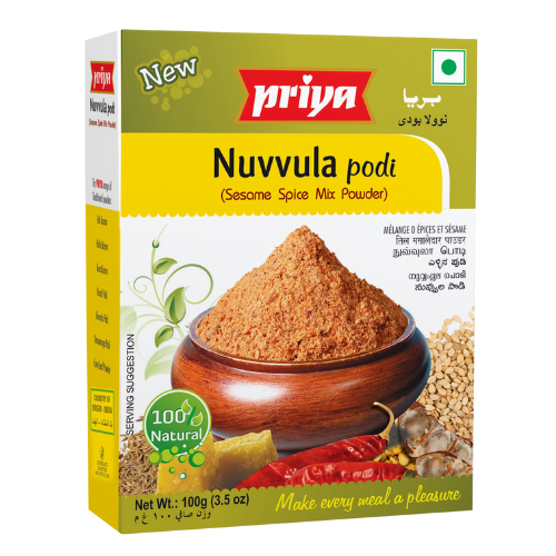 Priya Nuvvula Podi / Mletý sezam (100 g)