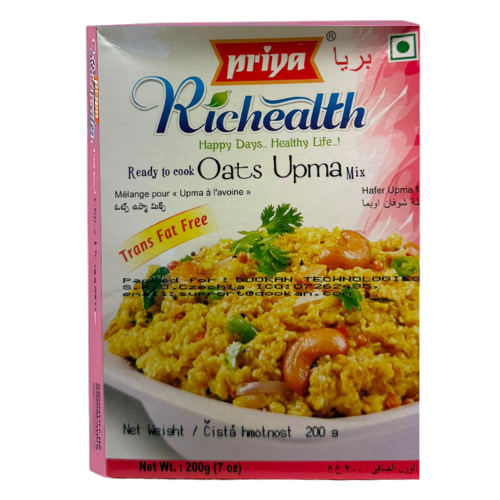 Priya Oats Upma Mix / Ovesná směs pro přípravu upma (200 g)