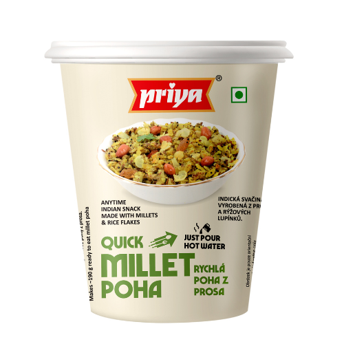 Priya Ready to Eat / Instantní Jáhlová poha v kelímku  (80g)