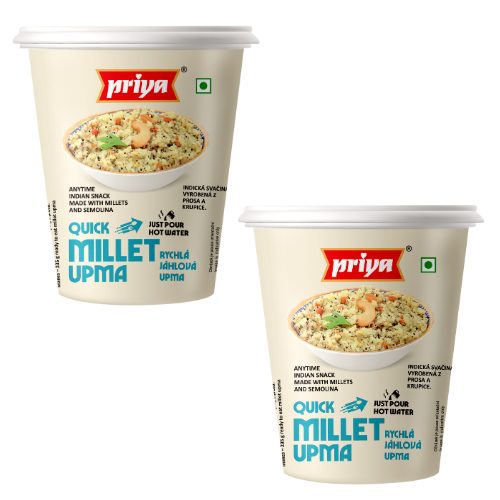 Priya Jáhly Upma v Kelímku (Balení 2 x 80 g)