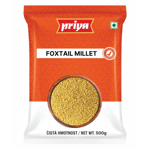 Priya Foxtail Millet / Proso (Bér italský) (500 g) - SLEVA! [DMT: 03. července 2025]