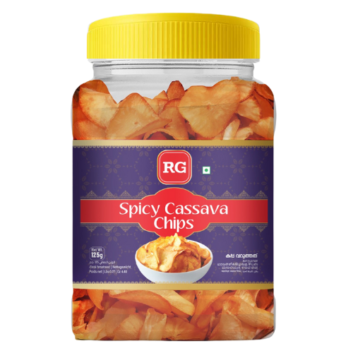 RG pálivé chipsy z manioku (125g)
