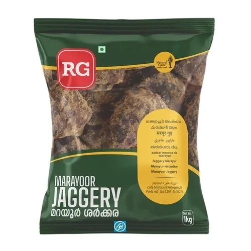 RG Marayoor Jaggery (přírodní třtinový cukr)(1kg)
