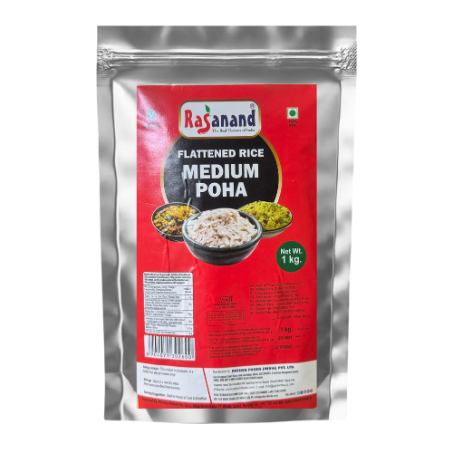 Rasanand Poha / Rýžové vločky, střední (1kg)