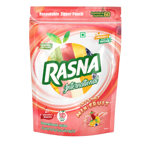 Rasna Insta Mixed Fruits Drink Powder / Nápoj ze směsi ovoce v prášku (500g)