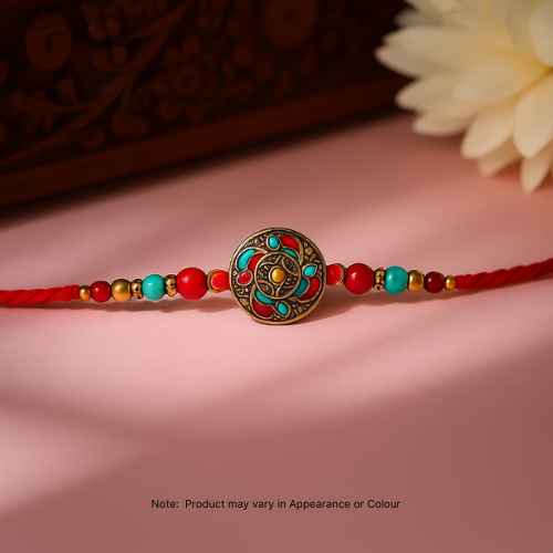 Royal Heritage Mandala Rakhi (7821) (1pc)