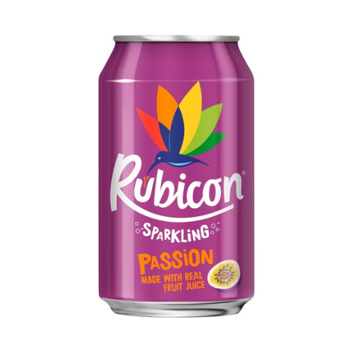 Rubicon šumivý nápoj se šťávou z mučenky (330ml)