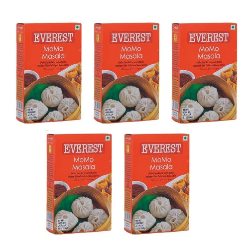 Everest Momo Masala / Směs koření na plněné knedlíčky (Balení 5x100g) 500g