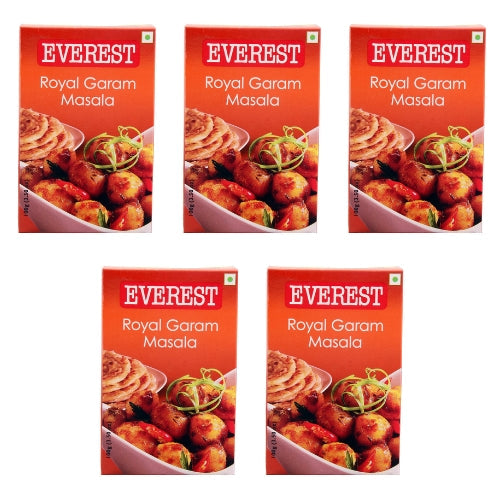 Everest Royal Garam Masala / Směs koření Garam Masala (Balení 5x50g) 250g