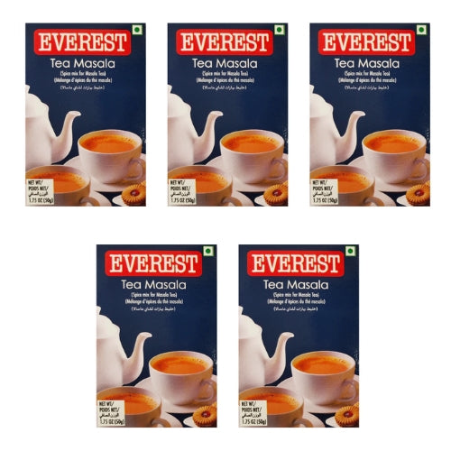 Everest Tea Masala / Koření do čaje (Balení 5x50g) 250g