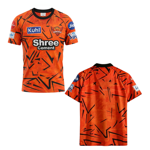 Free IPL 2026 Sunrisers Hyderabad Fan Edition Replica Team Jersey - M (1pc)