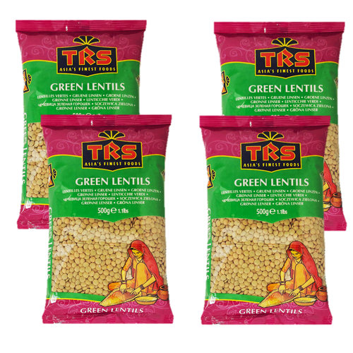 TRS Lentils Green (Bundle of 4 x 500g) - 2kg