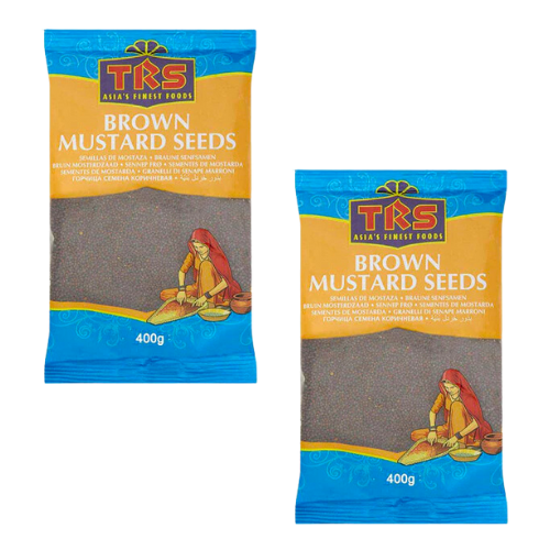 TRS Brown Mustard Seeds / Hnědá hořčičná semínka (Balení 2x 400g) 800g