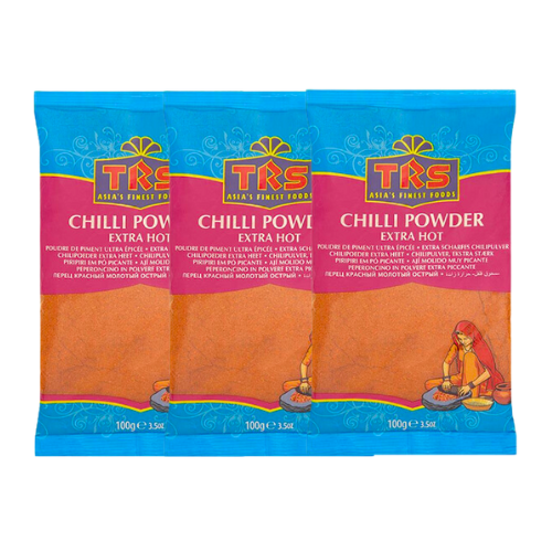 TRS mleté červené chilli - extra pálivé (Balení 3x 100g) 300g