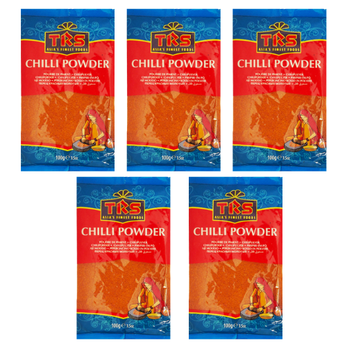 TRS Chilli Powder / Mleté chilli (Balení 5 x 100g) 500g