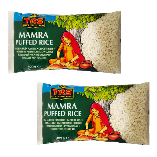 TRS Mamra / Mumra / Puffed Rice (Bundle of 2 x 400g)