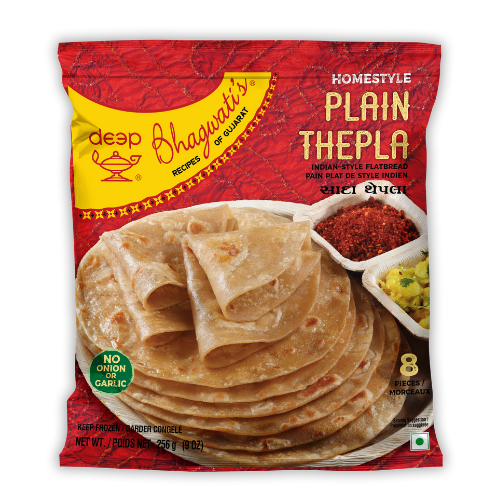 Deep Home Style Thepla (256g)  - Frozen Item !!