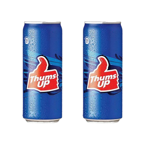 Cans Thums Up / Nealkoholický nápoj (Balení 2 x 300ml) 600ml - SLEVA! [DMT: 04. květen 2025]
