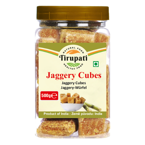 Tirupati Jaggery Cubes / Jaggery, kostky (500g)