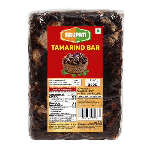 Tirupati Tamarind Whole / Sušený tamarind, celý (200g)
