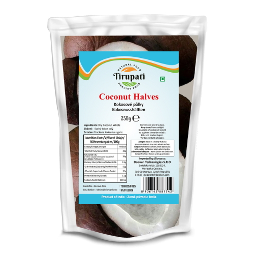 Tirupati Coconut Halves (1pc)
