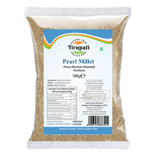 Tirupati perlové proso (Dochan klasnatý) (1Kg)