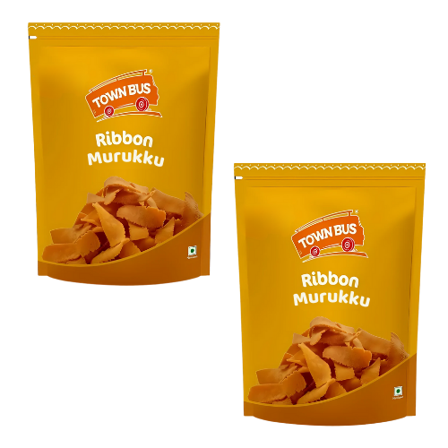 Town Bus Ribbon Murukku / Smažené proužky (Balení 2 x 170g) 340g