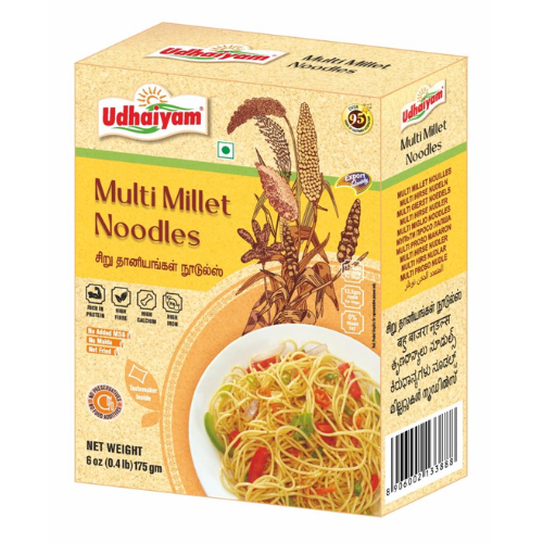Udhaiyam nudle z vícezrnné směsi prosa (175g)
