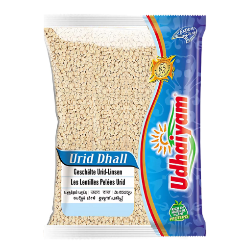 Udhaiyam Urad Dal Split / Černá čočka - půlená, loupaná (1 kg)