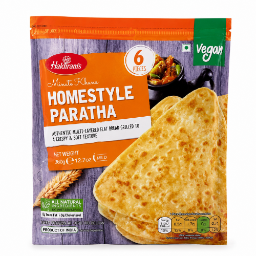 Haldiram's Home style Paratha (360g) - Frozen Item!!!