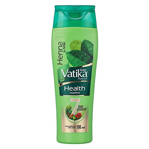 Dabur Vatika Henna and Amla Health Shampoo (180ml)