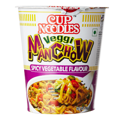 Nissin Manchow Cup Noodles / Instantní nudle Manchow (70g)