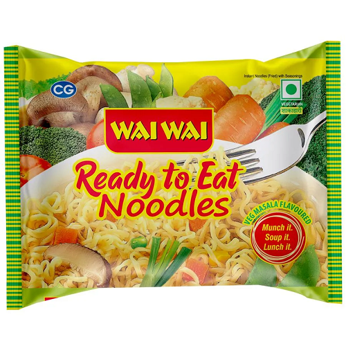 Wai Wai Noodles Veg Masala Flavour (70g) - Sale Item [BBD: 17 February 2026]