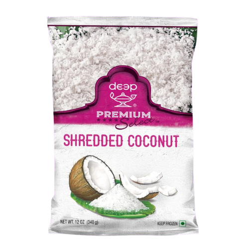 Deep strouhaný kokos (340g) Mražený produkt!