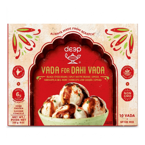 Deep knedlíčky Vada pro výrobu Dahi Vada (255g) Mražený produkt!