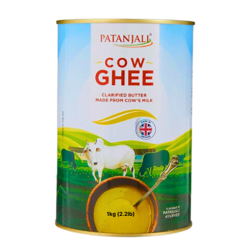 Patanjali Cow Ghee / přepuštěné kravské máslo (1kg)