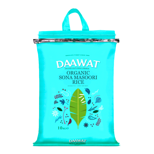 Daawat Organic Sona Masoori Rýže (10kg)