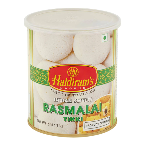 Haldiram's Rasmalai Tin (1 kg)