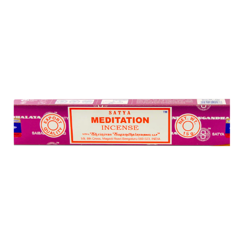 Satya Nag Champa Meditace - Vonné tyčinky pro relaxaci (15 g)