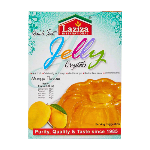 Laziza Jelly Crystals Mango / Mangové želé krystaly (85g)