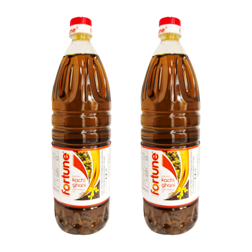 Fortune Mustard Oil / Hořčičný olej (Balení 2x1L) 2L