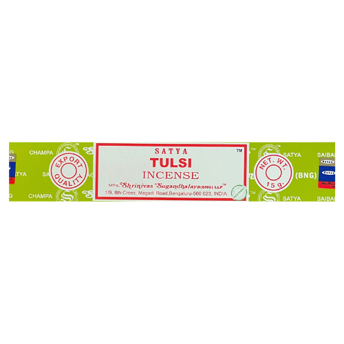 Satya Nag Champa Tulsi - Vonné tyčinky (15 g)