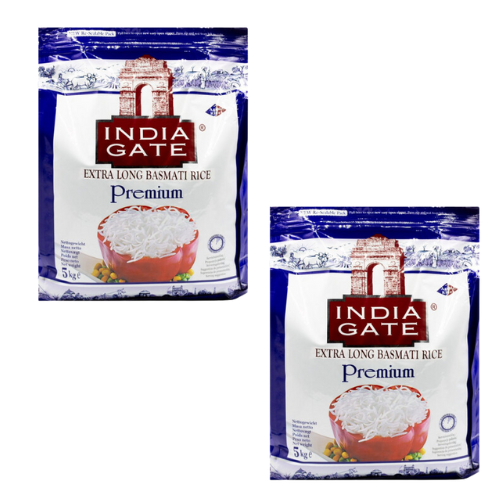 India Gate Prémiová Basmati rýže (Balení 2 x 5kg) 10Kg