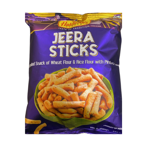 Haldirams Jeera Sticks / Tyčinky s římským kmínem (150g)