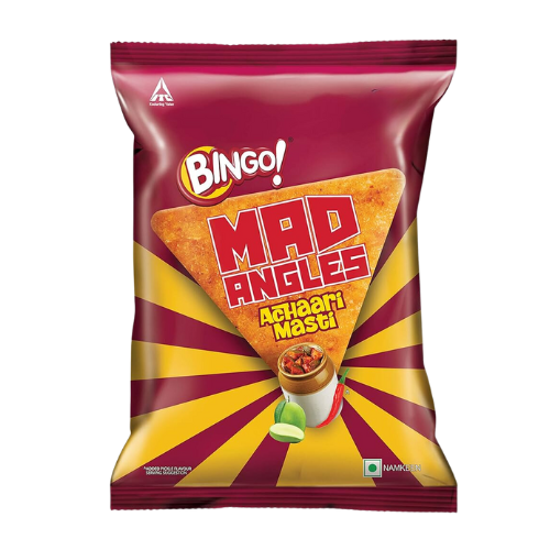 Bingo Mad Angles Achaari Masti / Křupavý snack (66g)