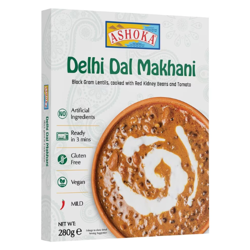 Ashoka Dal Makhani / Hotové jídlo krémová černá čočka (280g) 