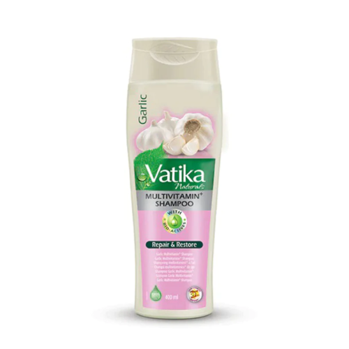 Dabur Vatika Garlic Multi Vitamin Shampoo (400ml)