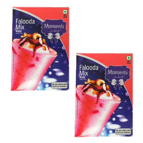 Moments směs na přípravu dezertu falooda s příchutí růží (Balení 2 x 200g) 400g - SLEVA!