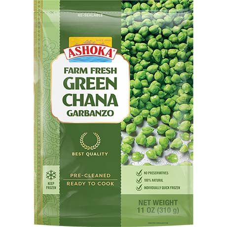 Ashoka zelená cizrna (310g) - Mražené zboží!!!